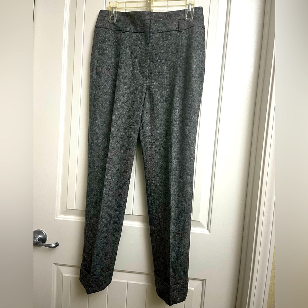 Peserico Gray Cropped Pants, IT size 44